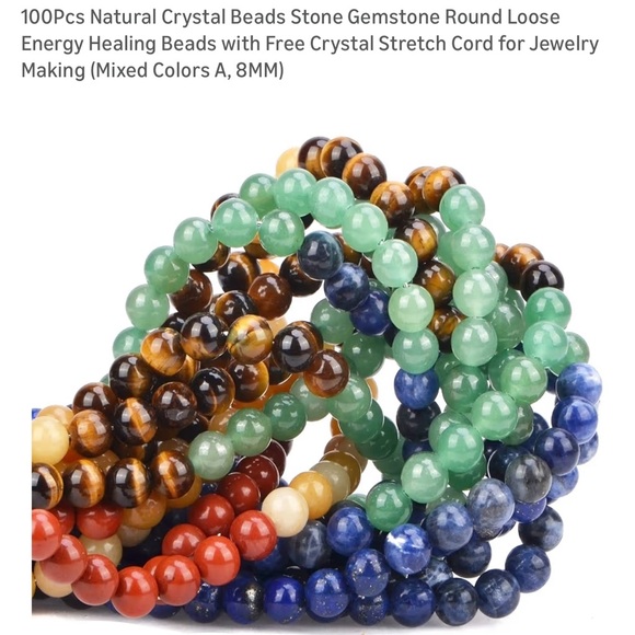 # 0476 Heart Pendant Handmade Beaded Necklace/Red & Black & Extra Unicorn charm - Picture 9 of 9